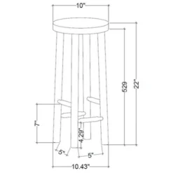Shaker Drink Side Table - Hearth & Hand™ With Magnolia -Dream Home Shop GUEST d6483bd4 90fe 41ed b437 704e9c9fba60