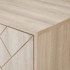 Vik Modern Boho 4 Door Herringbone TV Stand For TVs Up To 80" - Saracina Home -Dream Home Shop GUEST dc6efbef b8ac 475f a48e a7b2b59eda7f