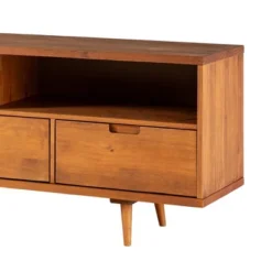 Cara Mid-Century Modern 3 Drawer TV Stand For TVs Up To 65" - Saracina Home -Dream Home Shop GUEST dca4b737 87bc 4171 8896 516227b5b85f