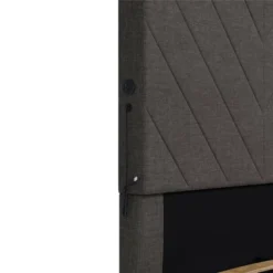 Yanis Upholstered Bed With USB - Room & Joy 17 Yanis Upholstered Bed With USB - Room & Joy -Dream Home Shop GUEST e144e563 aadc 4474 9e67 d63bf716d06f