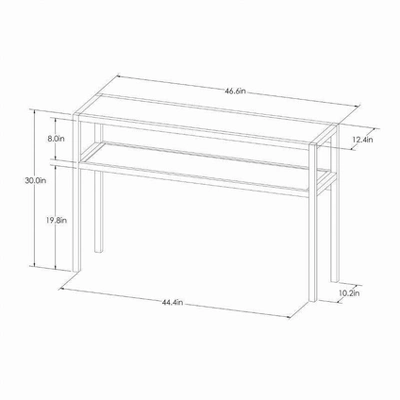 Warwick Narrow Console Table - Threshold™ 8 Warwick Narrow Console Table - Threshold™ - Image 6