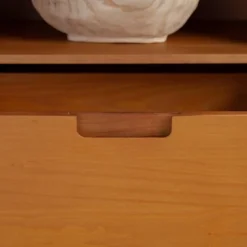 Cara 3 Drawer Mid-Century Modern 3 Drawer TV Stand For TVs Up To 80" - Saracina Home -Dream Home Shop GUEST e7b4bc5b d927 4b22 b708 78a05079bde7