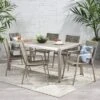 Grafton 7pc Aluminum Modern Dining Set - Christopher Knight Home -Dream Home Shop GUEST ea3a1b4a 93c9 4be7 aade ddc401b5d33f