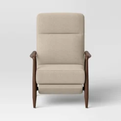 Dusk Mid-Century Wooden Arm Recliner - Threshold™ -Dream Home Shop GUEST ea45fcc0 2c4c 43d3 b29d 29c39e899adb