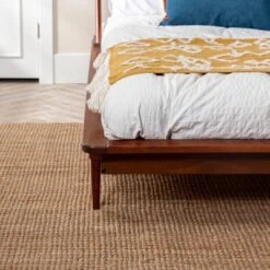 Boho Solid Wood Spindle Platform Bed - Saracina Home -Dream Home Shop GUEST eddd6fd7 e683 4a43 ab14 7eb5a52e69b7