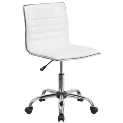 Emma And Oliver Low Back Designer Armless Ribbed Swivel Task Office Chair 36 Emma And Oliver Low Back Designer Armless Ribbed Swivel Task Office Chair -Dream Home Shop GUEST ef27e240 afc6 4ff8 9de8 1a3f3578ed1b