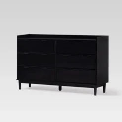 Mid-Century Modern Solid Wood 6 Drawer Double Dresser - Saracina Home 27 Mid-Century Modern Solid Wood 6 Drawer Double Dresser - Saracina Home -Dream Home Shop GUEST f28737c7 21cc 4ac1 a20c e0fb2c873759