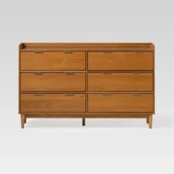 Mid-Century Modern Solid Wood 6 Drawer Double Dresser - Saracina Home 38 Mid-Century Modern Solid Wood 6 Drawer Double Dresser - Saracina Home -Dream Home Shop GUEST f40a606f 0c8e 43a8 b20e 6173eadd8c07