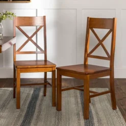 Set Of 2 Traditional Distressed Wood Dining Chairs - Saracina Home 9 Set Of 2 Traditional Distressed Wood Dining Chairs - Saracina Home -Dream Home Shop GUEST f5098441 a476 42f8 bd14 7039d02a9ce1