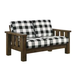 Jovie Gingham Rustic Loveseat - HOMES: Inside + Out -Dream Home Shop GUEST f87e61c3 1921 4258 978a 97d7b894f3c6