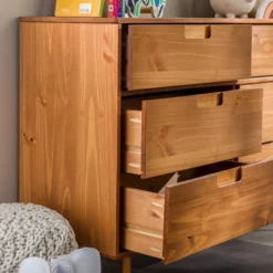 Mid-Century Modern Groove Wood 6 Drawer Dresser - Saracina Home 33 Mid-Century Modern Groove Wood 6 Drawer Dresser - Saracina Home -Dream Home Shop GUEST f9bd8993 f93b 434b 8867 ea1b26a2b9dc